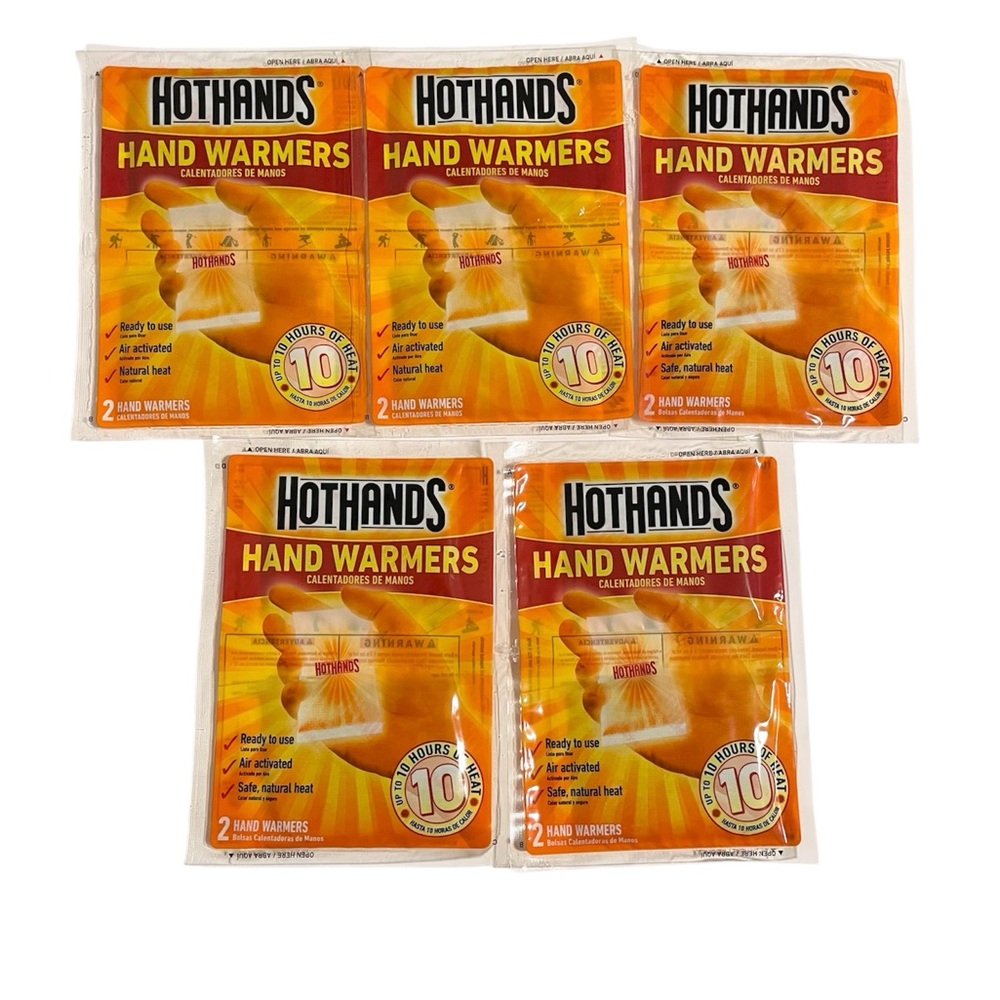 HotHands 5-Pack Bundle Hand Warmers with up to 10 Hours of Heat